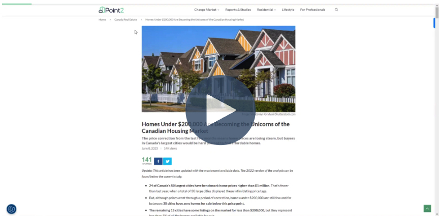 Point2Homes Video Demo